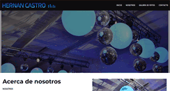 Desktop Screenshot of hernancastro.com